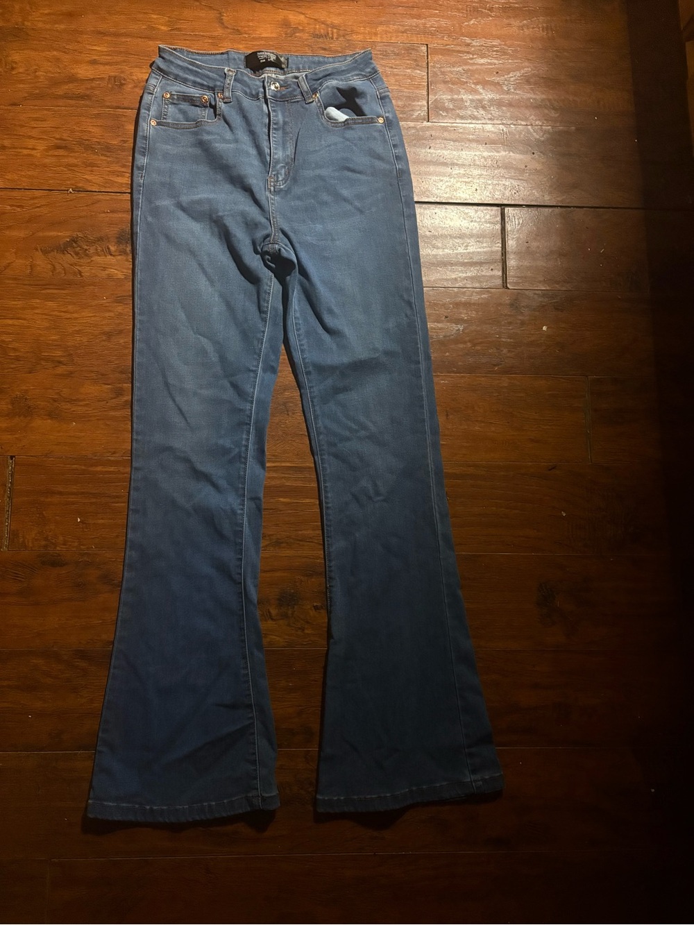 Classic High-Rise Flare Jeans - Blue